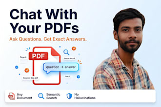build an ai chatbot that answers questions from your PDF document