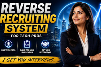 search and apply tech remote jobs with reverse recruiting system