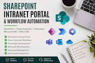 develop sharepoint intranet portal power automate powerapps microsoft 365 setup