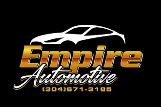 design modern automotive logo for car brand or auto shop