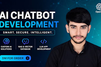 develop ai chatbot using langchain, openai, rag and vector databases