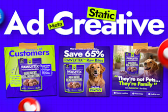 design facebook ads post, meta ad creatives that win
