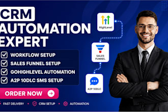 gohighlevel website ghl landing page sales funnel expert automation workflow a2p