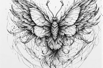 design a modern and minimalist tattoo design
