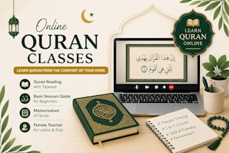 teach islamic studies, quran, hadith and deen online