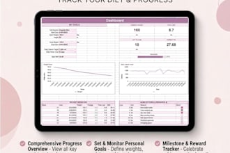 create a tracker or planner template