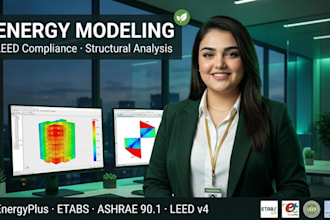 do leed energy modeling and structural analysis with etabs
