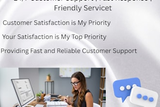 provide professional live chat customer support