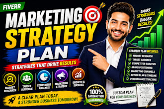 create a marketing strategy plan