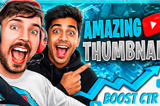 design amazing youtube thumbnails that boost CTR