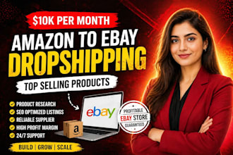 be your ebay ds virtual assistant, ebay lister, ebay dropshipping