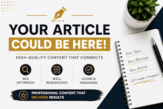 write SEO blog articles and website content in german