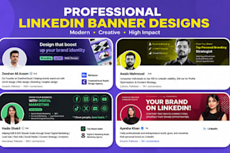 design linkedin professional banner