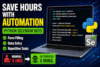 automate repetitive browser tasks using python and selenium