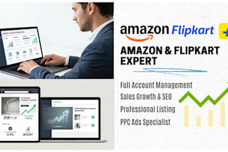manage amazon and flipkart seller central