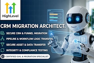 migrate your current CRM and funnels to gohighlevel with technical precision