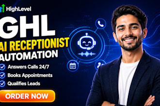 setup ghl ai agent, gohighlevel ai receptionist, and ghl automation