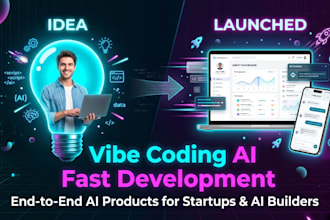 develop ai mobile app ai website saas mvp ai chatbot for startups