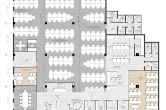 design architectural floor plan, 2d layout, house plan, office and cafe design