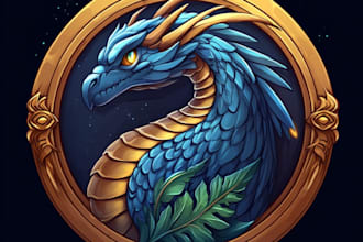 create a fantasy logo