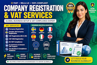 register sweden ab company, vat registration and vat oss eu