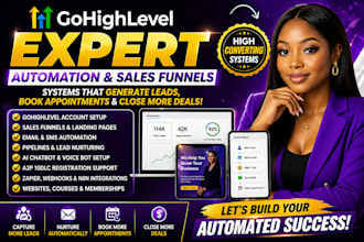 do gohighlevel expert gohighlevel automation gohighlevel sales funnel expert