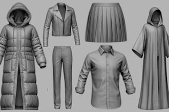 3d clothing mesh realistic garment clo 3d second life sansar maitreya fivem imvu