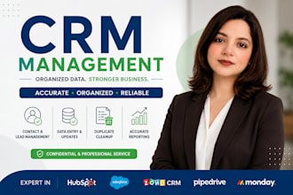 be your virtual assistant for professional CRM management