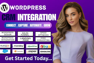 fix wordpress crm integration issue, form error and lead automation