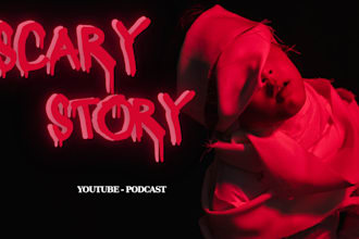 write a scary horror or thriller story for youtube, podcast, or ebook