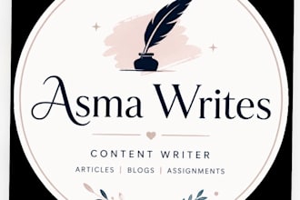 write assignments and do research editing and proofreading