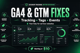 fix ga4 GTM tracking and conversion issues
