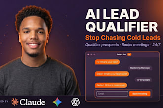 build an ai agent to qualify leads and book sales meetings