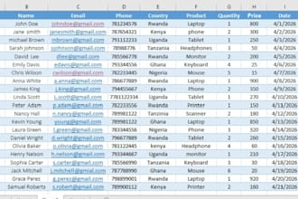 do fast and accurate data entry in microsoft excel