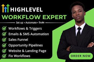 go highlevel workflow automation gohighlevel workflow expert ghl automation