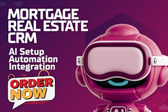 setup real estate crm mortgage crm realtor broker franchise crm real estate crm