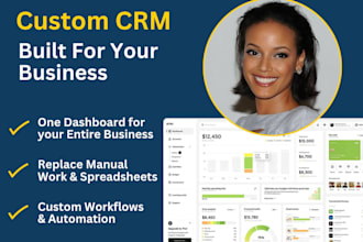 build hubspot, vtiger, oracle, salesforce CRM and erp to automate your business