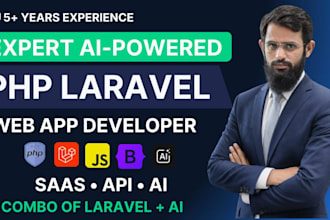 be your expert PHP laravel developer and backend developer