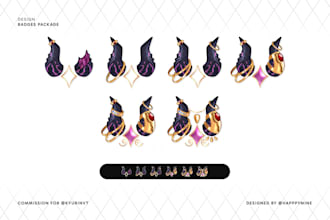 create custom twitch sub badges or membership badges
