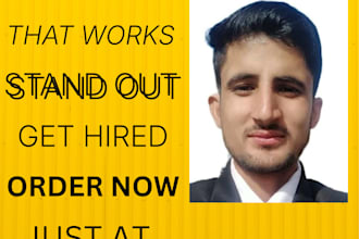 do resume making or CV making work within an hour