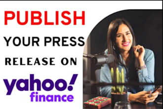publish your article, guest post, backlinks, and press release on yahoo finance