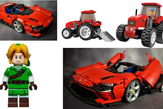design lego technic car moc studio 3d model xml parts list instructions