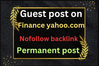 publish your crypto guest post, crypto press release, backlinks on yahoo finance
