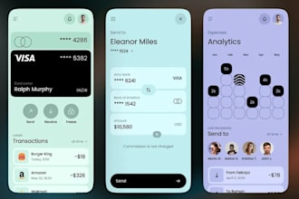 develop fintech app loan app wallet app crypto wallet app investment app
