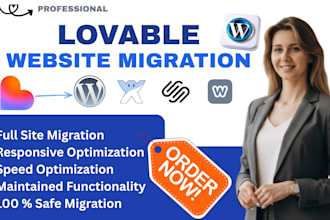 migrate convert figma, lovable, squarespace, weebly, wix to wordpress web