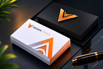 design minimal and luxury business card