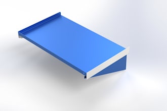 design professional sheet metal parts, fabrication drawings