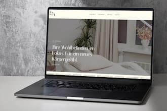 design spa, healthcare, medical, clinic, dentist, doctor, or hospital website