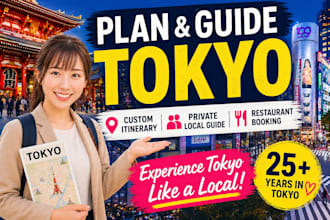 be your private tour planner and guide in tokyo