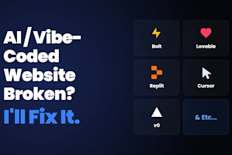 fix your vibe coded website bugs and UI issues
